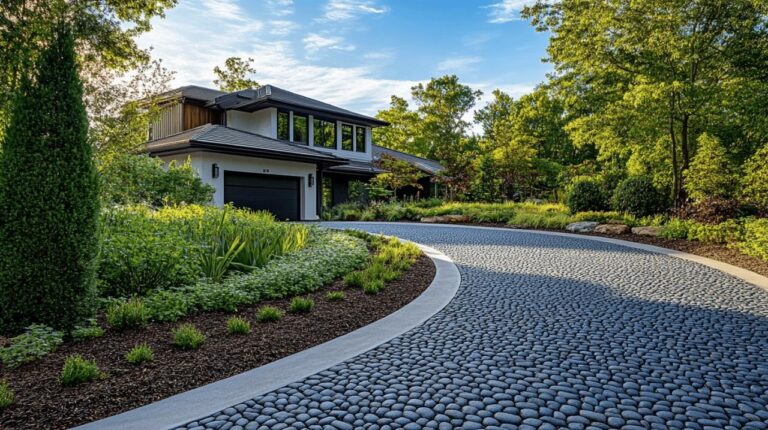 Comment choisir le revetement de son allee carrossable en pente : criteres et conseils d’expert